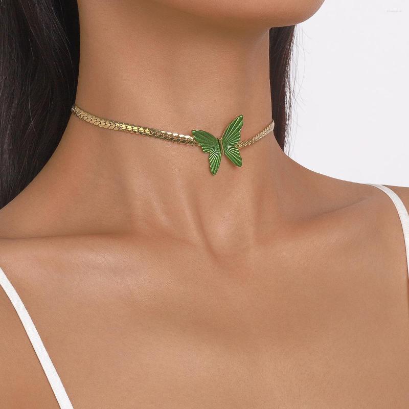 Choker Fashion Sexy Modern Butterfly Necklace Temperament Sweet Niche Geometric Women Daily Jewelry
Choker Fashion Sexy Modern Butterfly Necklace Temperament Sweet Niche Geometric Women Daily Jewelry