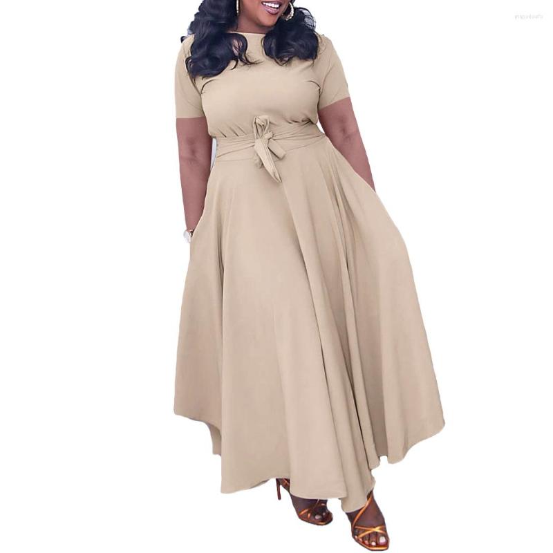 Casual Dresses Women Summer Long Dress Female Pullover Robe Girl' Streetwear Vestidos Lady' Elegant Bandage
Casual Dresses Women Summer Long Dress Female Pullover Robe Girl' Streetwear Vestidos Lady' Elegant Bandage