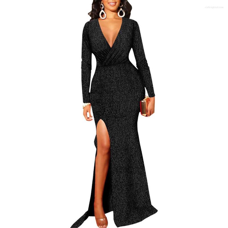 Casual Dresses Elegant Women Evening Long Dress Female Sexy Robe Girl' Party Vestidos Lady' Slit Formal Maxi
Casual Dresses Elegant Women Evening Long Dress Female Sexy Robe Girl' Party Vestidos Lady' Slit Formal Maxi