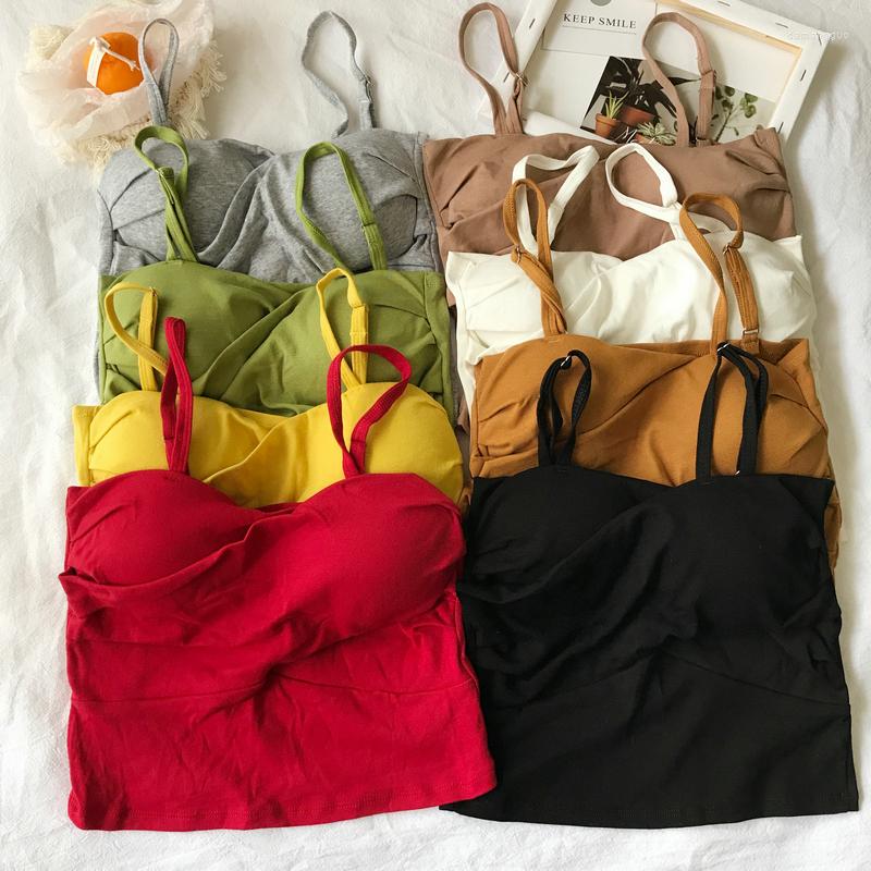 Women's Tanks Short Women Tank Crop Top Seamless Underwear Female Tops Sexy Lingerie Intimates With Removable Padded Camisole Femme Camis, Black
Women's Tanks Short Women Tank Crop Top Seamless Underwear Female Tops Sexy Lingerie Intimates With Removable Padded Camisole Femme Camis, Black