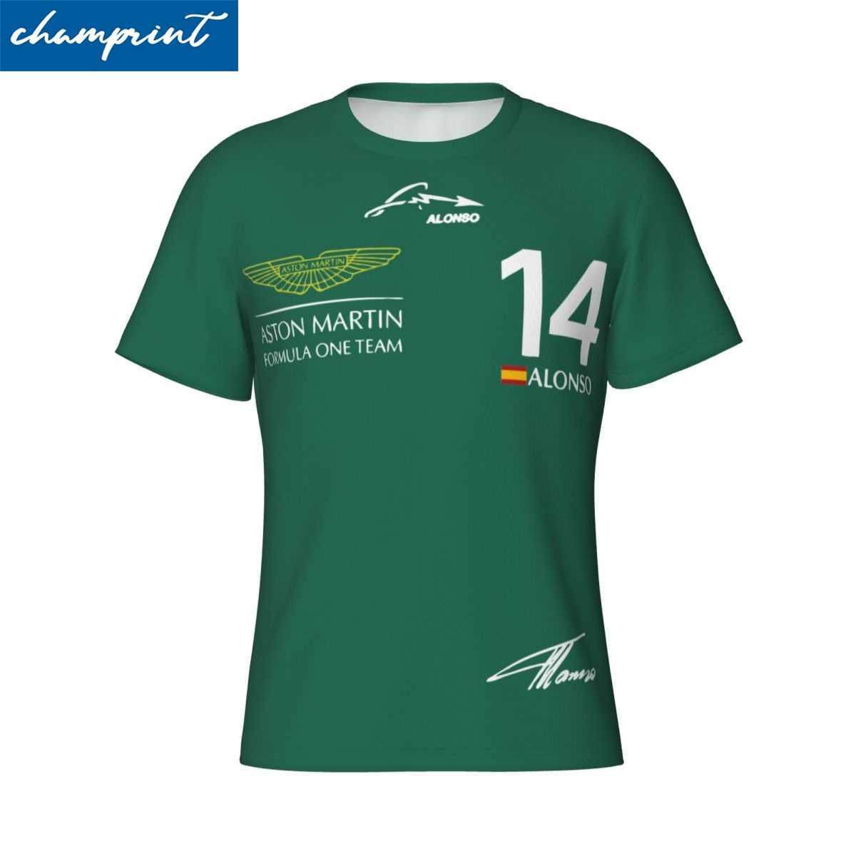 2023 Fashion F1 Men's t Shirt Formula One Team Spanish Racing Driver Fernando Alonso 14 for Women Polyester Aston Martin Tees Clothing Summer, Black
2023 Fashion F1 Men's t Shirt Formula One Team Spanish Racing Driver Fernando Alonso 14 for Women Polyester Aston Martin Tees Clothing Summer, Black