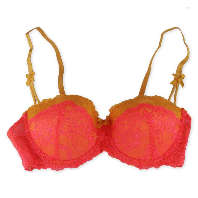Bras Sets Orange Yellow Bow Decoration Lace Flower Back Clips Sexy Bra For Women/female/lady Fashion Lingerie Underwear BRB008B
Bras Sets Orange Yellow Bow Decoration Lace Flower Back Clips Sexy Bra For Women/female/lady Fashion Lingerie Underwear BRB008B