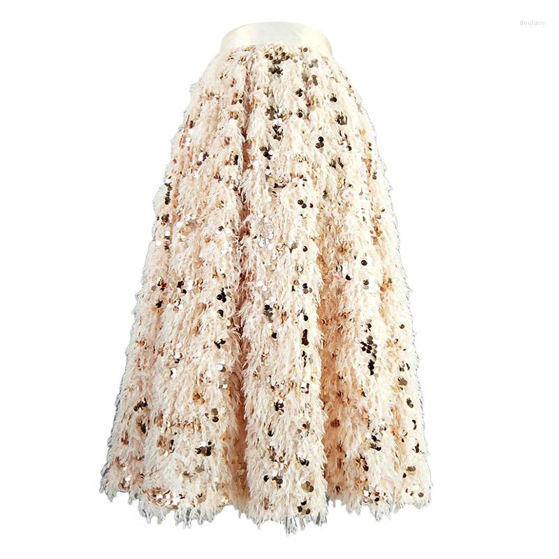 Skirts 2023 Spring Summer Trendy Women Korean Luxury Elegant Beige Sequined BlingBling Metallic High Waist Ball Gown Skirt Party Club, 01
Skirts 2023 Spring Summer Trendy Women Korean Luxury Elegant Beige Sequined BlingBling Metallic High Waist Ball Gown Skirt Party Club, 01