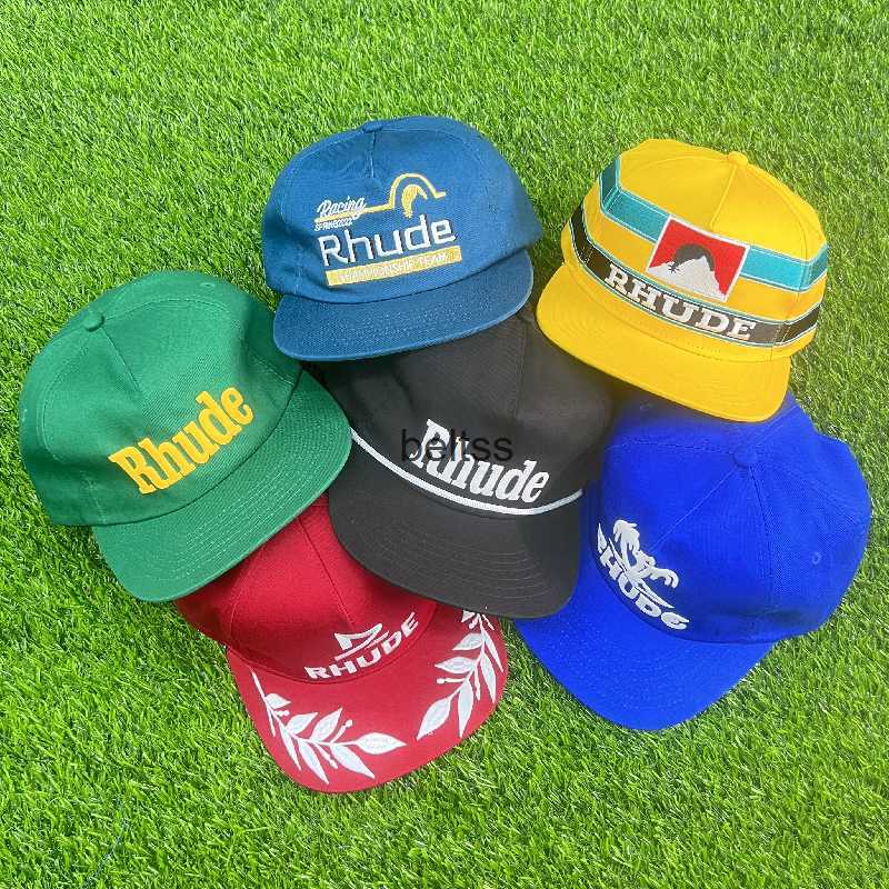 Designer Rhude Baseball Hat Brand Name Embroidery Men's and Women's Sun Hat, Denim blue
Designer Rhude Baseball Hat Brand Name Embroidery Men's and Women's Sun Hat, Denim blue