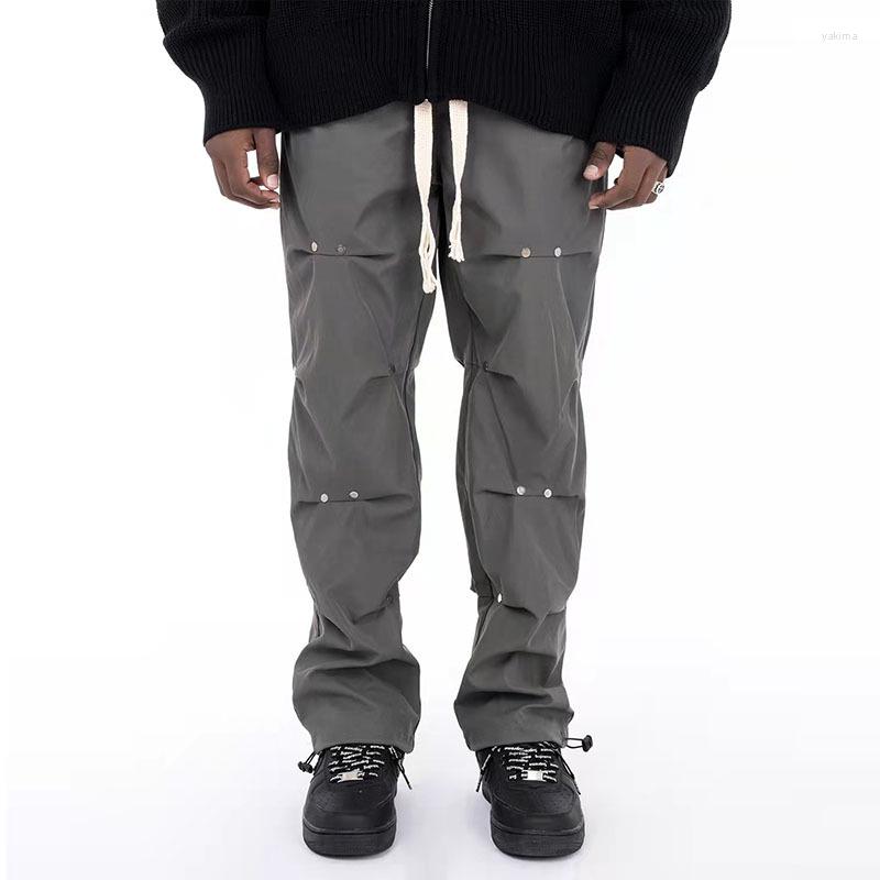 Men's Pants Streetwear Men Baggy Cargo Wide Leg Harajuku Fashion Rivet Designer Sports High Street Japanese Hip Hop Vintage Trousers, Black
Men's Pants Streetwear Men Baggy Cargo Wide Leg Harajuku Fashion Rivet Designer Sports High Street Japanese Hip Hop Vintage Trousers, Black
