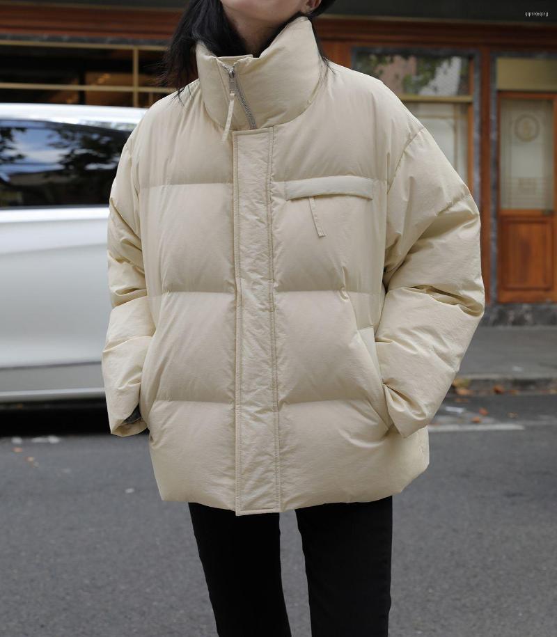 Women' Trench Coats Winter Women Padded Coat Stand Collar Outdoor Warm Straight Loose Solid Color Zipper Casual Jacket Female Parka
Women' Trench Coats Winter Women Padded Coat Stand Collar Outdoor Warm Straight Loose Solid Color Zipper Casual Jacket Female Parka