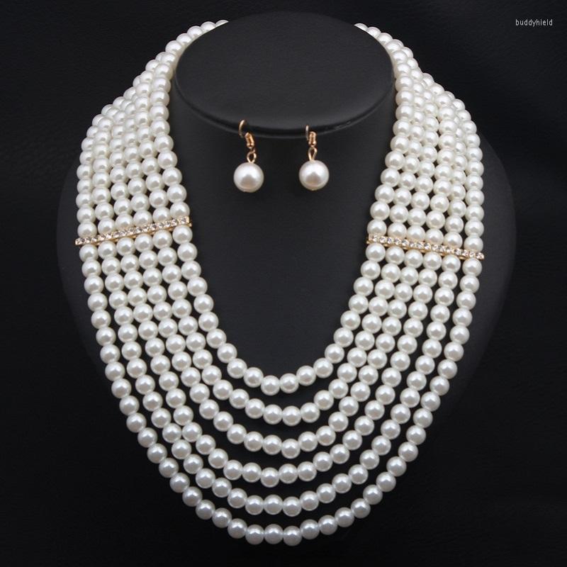 Chains Multilayer Synthetic Pearls Necklace Set Sale Jewelry For Women Parties Wedding Exaggerated Ornaments Wholesale
Chains Multilayer Synthetic Pearls Necklace Set Sale Jewelry For Women Parties Wedding Exaggerated Ornaments Wholesale