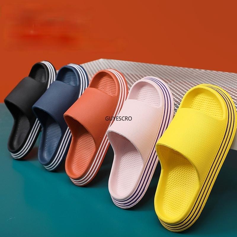 Slippers Runway Summer Shoes EVA Outdoor Slides Men Soft Thick Sole Non-slip Beach Pool Sandals Women Indoor Bath, Blue
Slippers Runway Summer Shoes EVA Outdoor Slides Men Soft Thick Sole Non-slip Beach Pool Sandals Women Indoor Bath, Blue