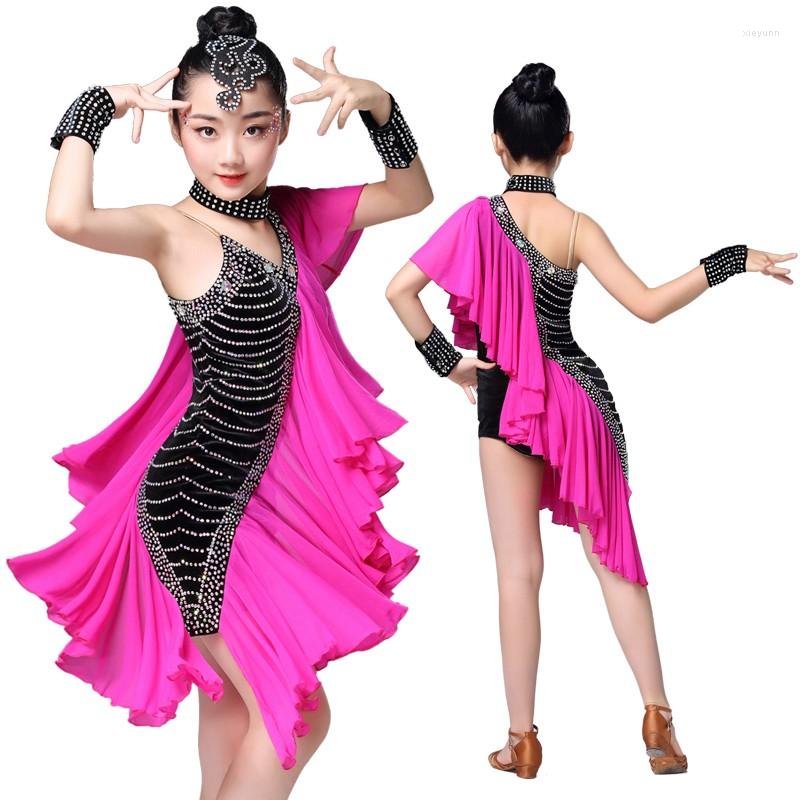 Stage Wear Children International Standard Ballroom Dance Dress For Girls Latin Competition Dresses Chacha Waltz Costumes, Red
Stage Wear Children International Standard Ballroom Dance Dress For Girls Latin Competition Dresses Chacha Waltz Costumes, Red