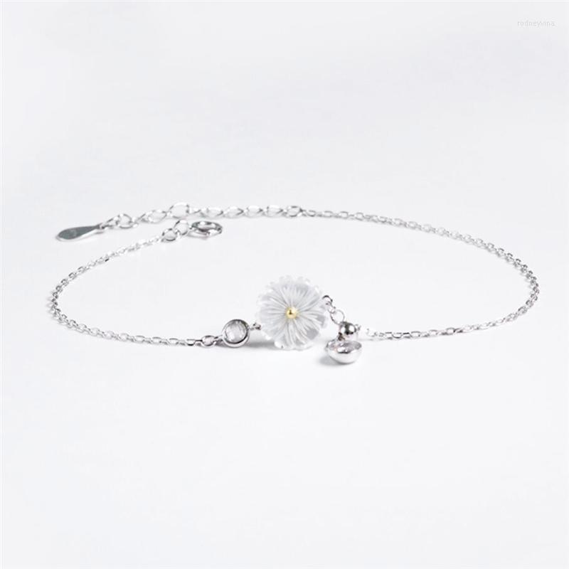 Link Bracelets Sole Memory Shell Chrysanthemum Shiny Cool Fresh Silver Color Female Resizable SBR273
Link Bracelets Sole Memory Shell Chrysanthemum Shiny Cool Fresh Silver Color Female Resizable SBR273