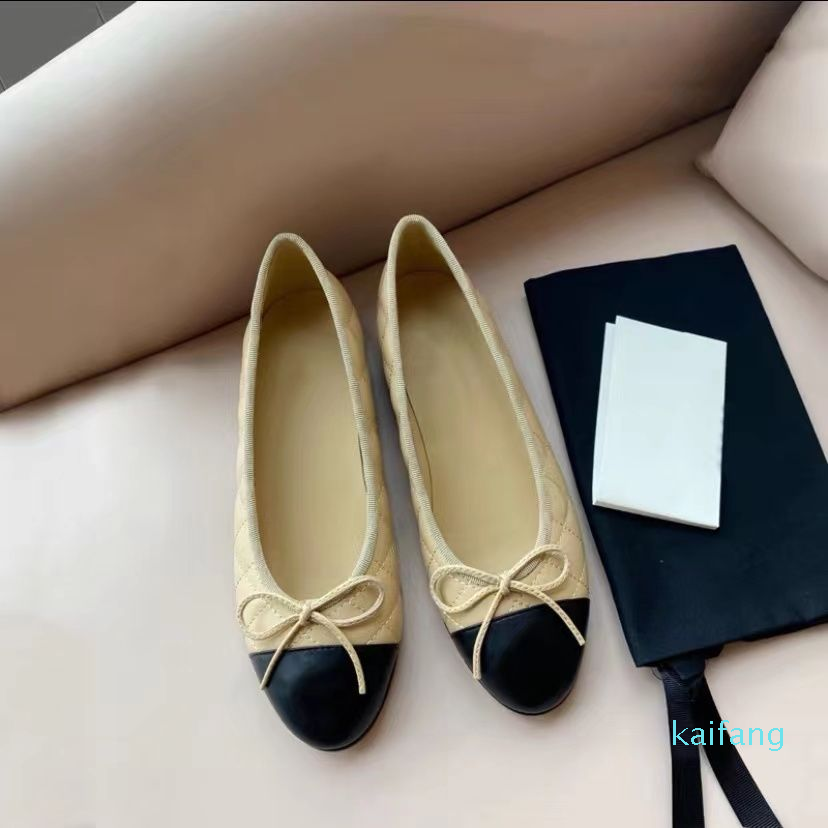Ballet Flats Classic Designer shoes Women wedding dress 100% Leather Tweed Cloth Two Color, 39
Ballet Flats Classic Designer shoes Women wedding dress 100% Leather Tweed Cloth Two Color, 39