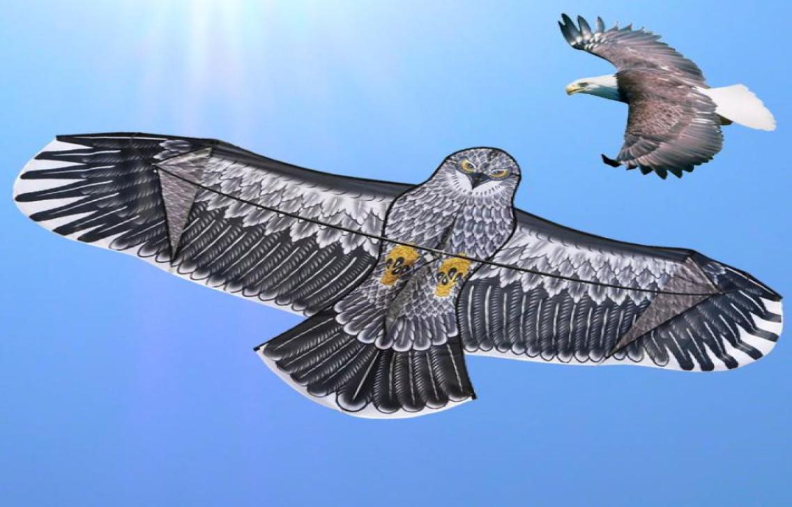 

2m large eagle kite flying higher with reel line owl kite animal kites whole bird toy parts 100m3371949