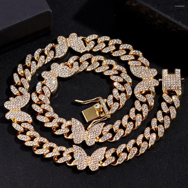 Chains Flatfoosie Fashion Iced Out Butterfly Cuban Choker Necklace For Women Bling Rhinestone Link Chain Hip Hop Jewelry
Chains Flatfoosie Fashion Iced Out Butterfly Cuban Choker Necklace For Women Bling Rhinestone Link Chain Hip Hop Jewelry