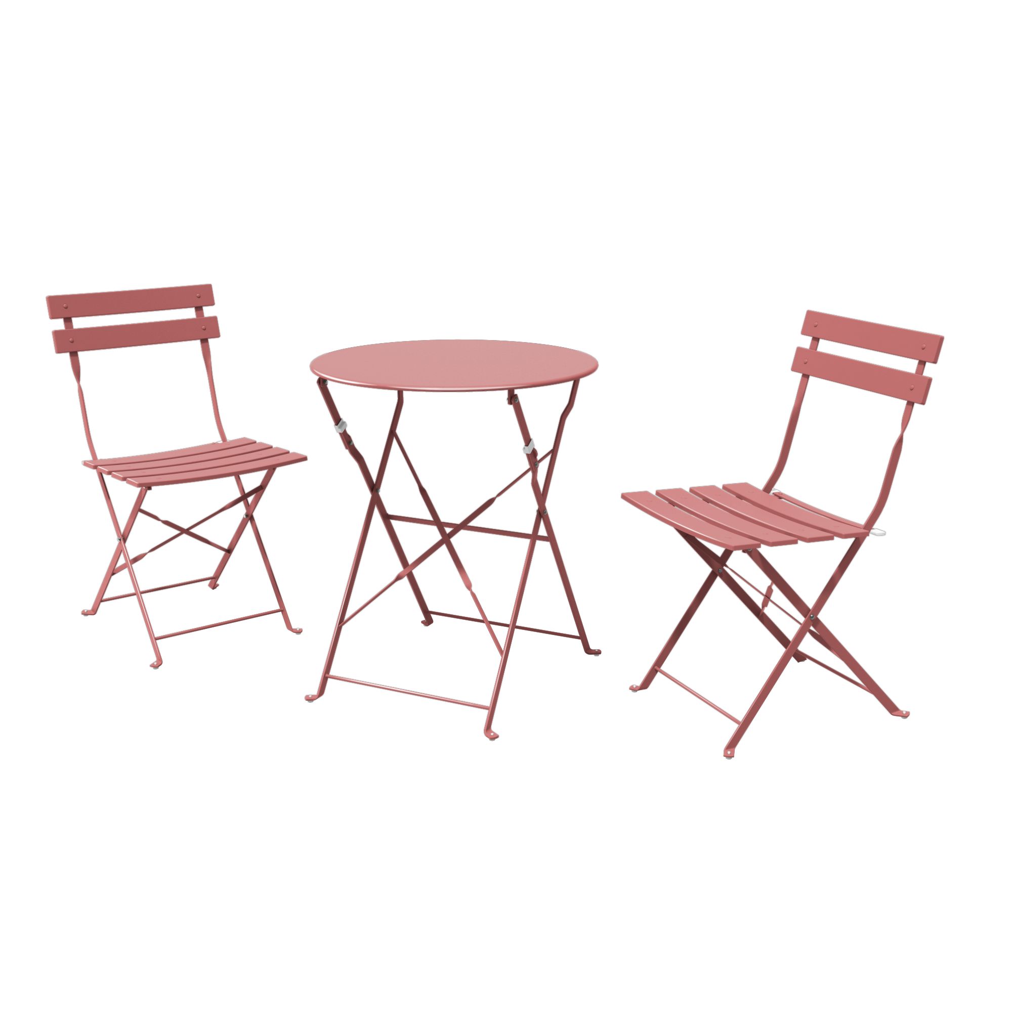 SR Steel Patio Bistro Set, Folding Outdoor Patio Furniture Sets, 3 Piece Patio Set of Foldable Patio Table and Chairs,lotus pink
SR Steel Patio Bistro Set, Folding Outdoor Patio Furniture Sets, 3 Piece Patio Set of Foldable Patio Table and Chairs,lotus pink