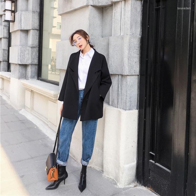 Women's Suits Autumn Fashion MLCRIYG Vintage Black Blazer Women Long Jacket Ladies Blazers And Coats Office Work Wear GJ265
Women's Suits Autumn Fashion MLCRIYG Vintage Black Blazer Women Long Jacket Ladies Blazers And Coats Office Work Wear GJ265