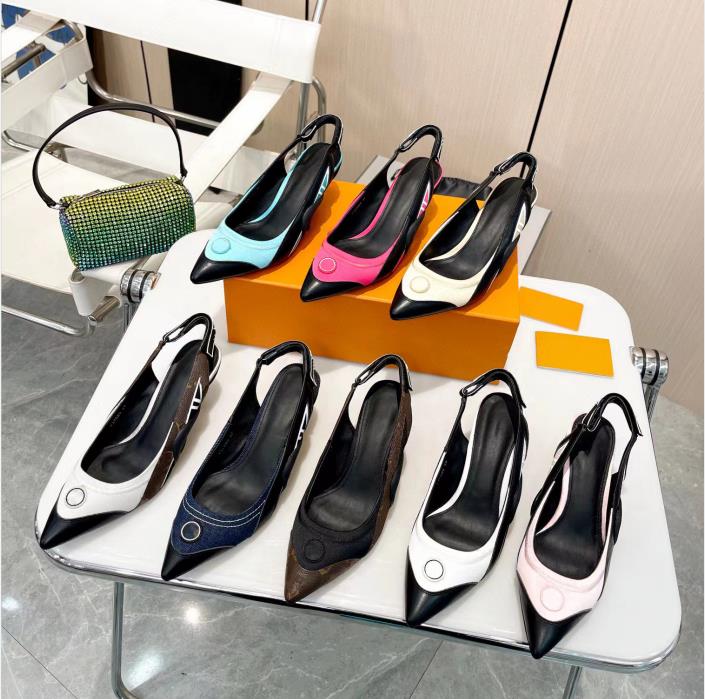 2023 Spring Summer New Archlight Slingback Pump Sandal Designer Women Fashion Sandal Rubber leather Heel height 5cm Sparkle Slingback Pump Shoes Size 35-41, Color3
2023 Spring Summer New Archlight Slingback Pump Sandal Designer Women Fashion Sandal Rubber leather Heel height 5cm Sparkle Slingback Pump Shoes Size 35-41, Color3