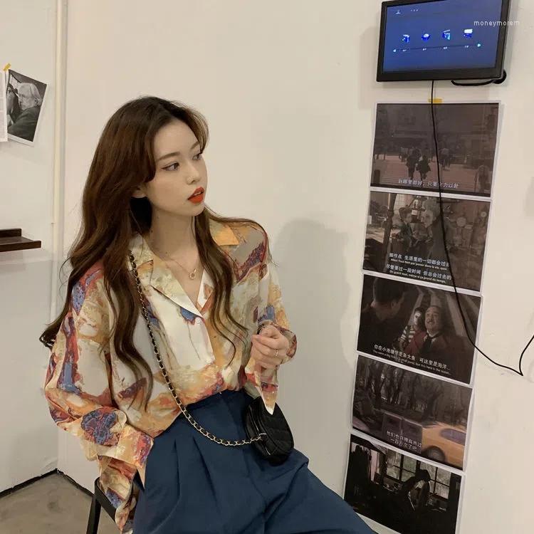 Women's Blouses Unique Print Yellow Vintage Shirt Fashion Spring Autumn Long Sleeve Top Loose 2023 Fine Elegant For Women
Women's Blouses Unique Print Yellow Vintage Shirt Fashion Spring Autumn Long Sleeve Top Loose 2023 Fine Elegant For Women