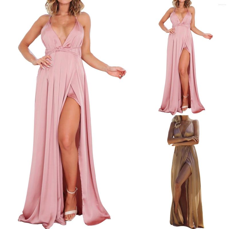 Casual Dresses Summer Prom Dress Women Sexy Elegant Maxi V-Neck Strapless Split Party Boho Solid Beach Female Vestidos, Beige
Casual Dresses Summer Prom Dress Women Sexy Elegant Maxi V-Neck Strapless Split Party Boho Solid Beach Female Vestidos, Beige