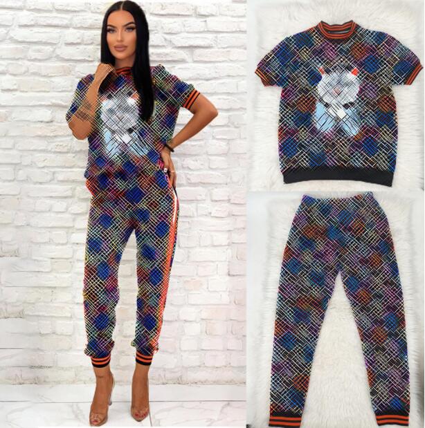 Fashionable new casual Tracksuits printed pocket short sleeved sports two-piece set crew neck T-shirt and striped pants sportswear, 02
Fashionable new casual Tracksuits printed pocket short sleeved sports two-piece set crew neck T-shirt and striped pants sportswear, 02