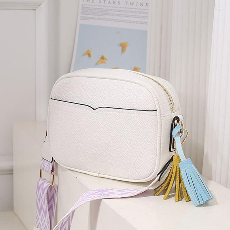 Evening Bags Classic Tassel Shoulder Women Purses Handbags Wide Fabric Strap Crossbody Solid Bag Ladies Daily Use Zipper PU, Black
Evening Bags Classic Tassel Shoulder Women Purses Handbags Wide Fabric Strap Crossbody Solid Bag Ladies Daily Use Zipper PU, Black