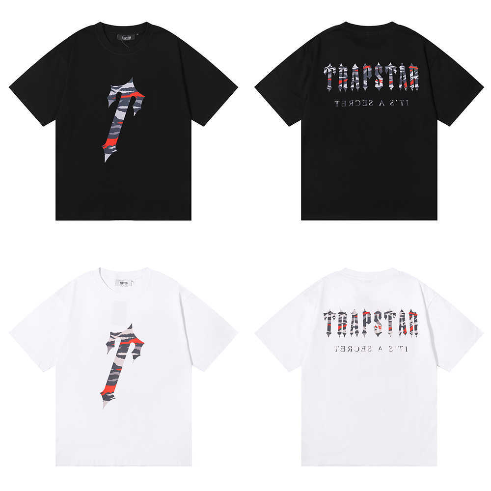 Designer Fashion Clothing Tshirt Tees Small Trendy Trapstar London Red Camouflage Letter Printing High-quality Pure Cotton Double Yarn Short Sleeved T-shirt for Men, Black
Designer Fashion Clothing Tshirt Tees Small Trendy Trapstar London Red Camouflage Letter Printing High-quality Pure Cotton Double Yarn Short Sleeved T-shirt for Men, Black