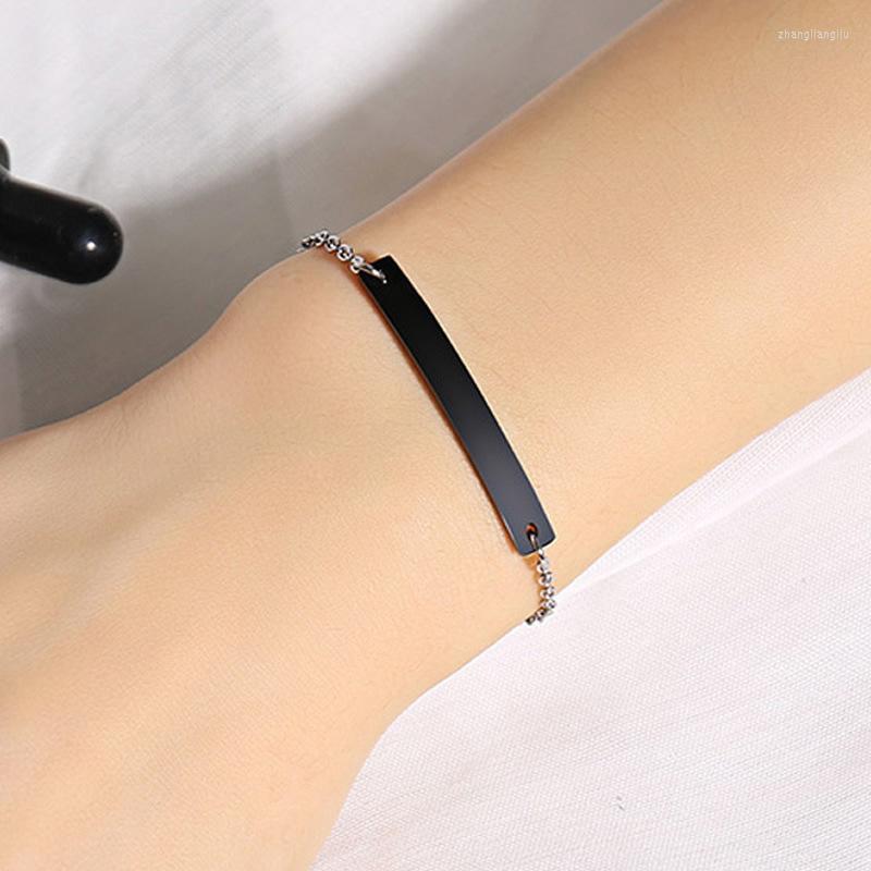 Link Bracelets DIY Stainless Steel Bracelet Creative Simple Wild Jewelry Exquisite Fashion Couple Accessory Parent-child
Link Bracelets DIY Stainless Steel Bracelet Creative Simple Wild Jewelry Exquisite Fashion Couple Accessory Parent-child