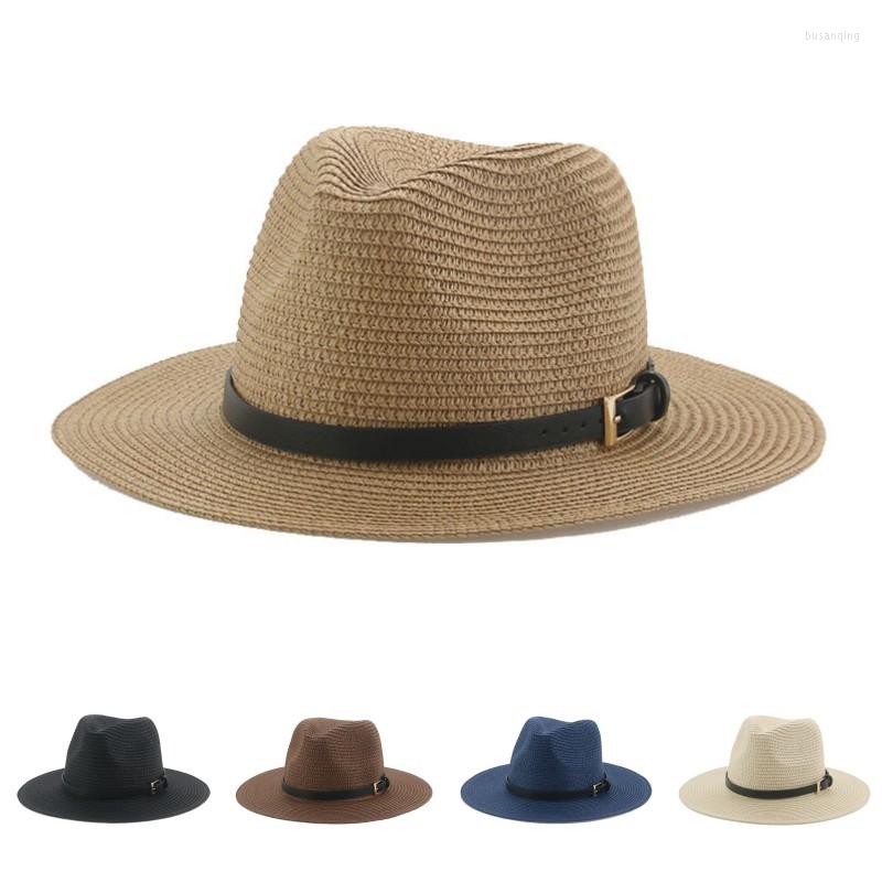 Wide Brim Hats For Women Bucket Hat Beach Summer Straw Solid Sun Protection Casual Formal Belt Men, White
Wide Brim Hats For Women Bucket Hat Beach Summer Straw Solid Sun Protection Casual Formal Belt Men, White