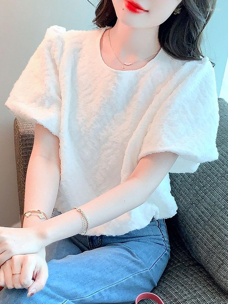 Women' Blouses Summer Short Sleeve O-Neck Blouse Shirt Women Tops Shirts Blusas Mujer De Moda 2023 Verano White G463, Light green
Women' Blouses Summer Short Sleeve O-Neck Blouse Shirt Women Tops Shirts Blusas Mujer De Moda 2023 Verano White G463, Light green