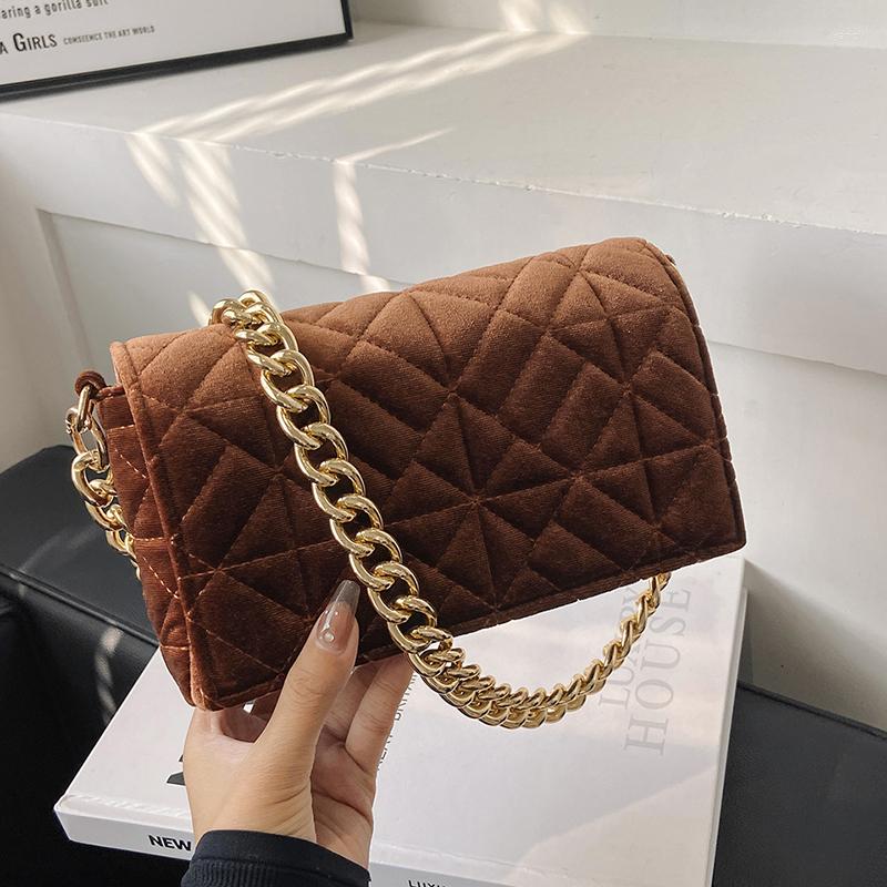 Evening Bags 2023 Fashion Plaid Shoulder Bag Thick Chain Underarm For Women Brand Designer Handbags And Purses Ladies Crossbody, Black
Evening Bags 2023 Fashion Plaid Shoulder Bag Thick Chain Underarm For Women Brand Designer Handbags And Purses Ladies Crossbody, Black