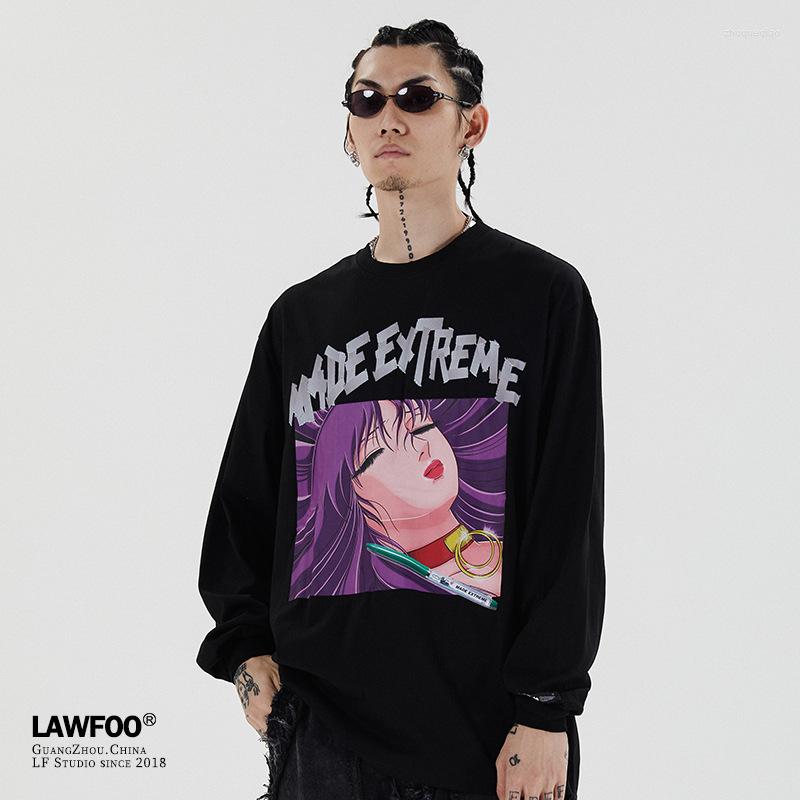 Men's T Shirts LawFoo2023 Fall The Tide Of Original Countries Anime Girl Sleeping Printing Long-sleeved T-shirt, Black
Men's T Shirts LawFoo2023 Fall The Tide Of Original Countries Anime Girl Sleeping Printing Long-sleeved T-shirt, Black