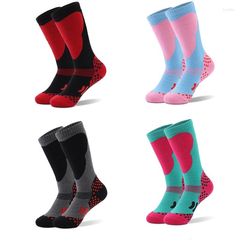 Sports Socks Winter Children Cotton Thermal Skiing Boys Girls Thicker Outdoor Snowboarding Climbing Hiking 2Pairs/Lots, Sky blue pink
Sports Socks Winter Children Cotton Thermal Skiing Boys Girls Thicker Outdoor Snowboarding Climbing Hiking 2Pairs/Lots, Sky blue pink