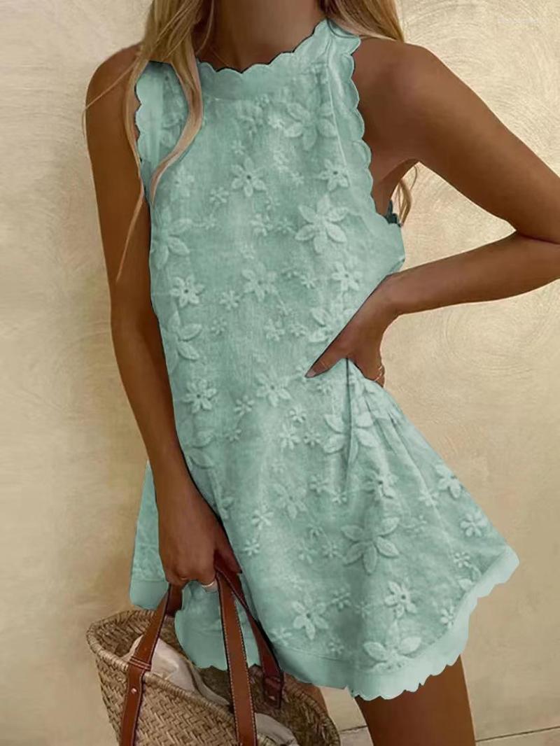 Casual Dresses Women Cotton Linen Sleeveless Tank Dress Solid Color Loose Mock Neck Summer Beach Sundress For 2023, White
Casual Dresses Women Cotton Linen Sleeveless Tank Dress Solid Color Loose Mock Neck Summer Beach Sundress For 2023, White