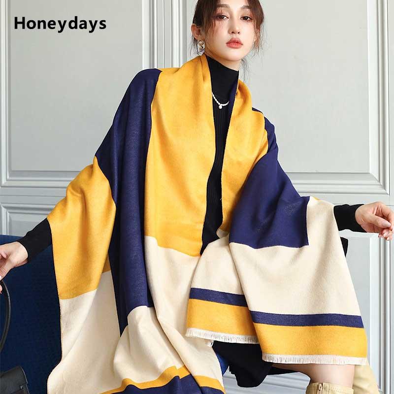Scarves Classic Women Sacrf Geometric Tassel Cashmere Scarf Luxury Oversize Shawls Wraps Winter Warm Blanket Ladies Decorate Neckerchief
Scarves Classic Women Sacrf Geometric Tassel Cashmere Scarf Luxury Oversize Shawls Wraps Winter Warm Blanket Ladies Decorate Neckerchief