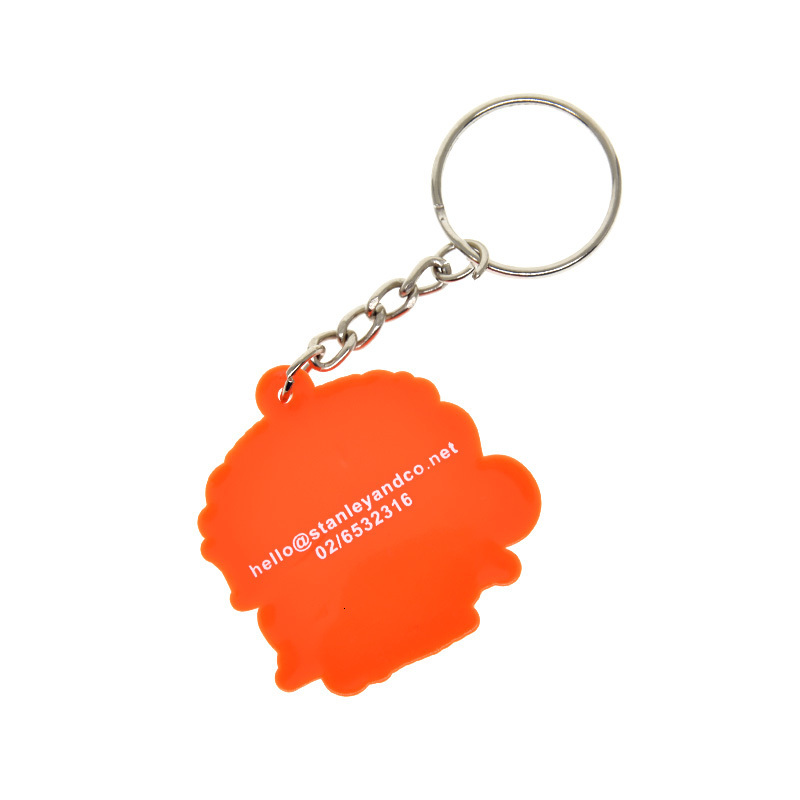 Keychains Lanyards Custom Made From Soft PVC Rubber in 2D 230508