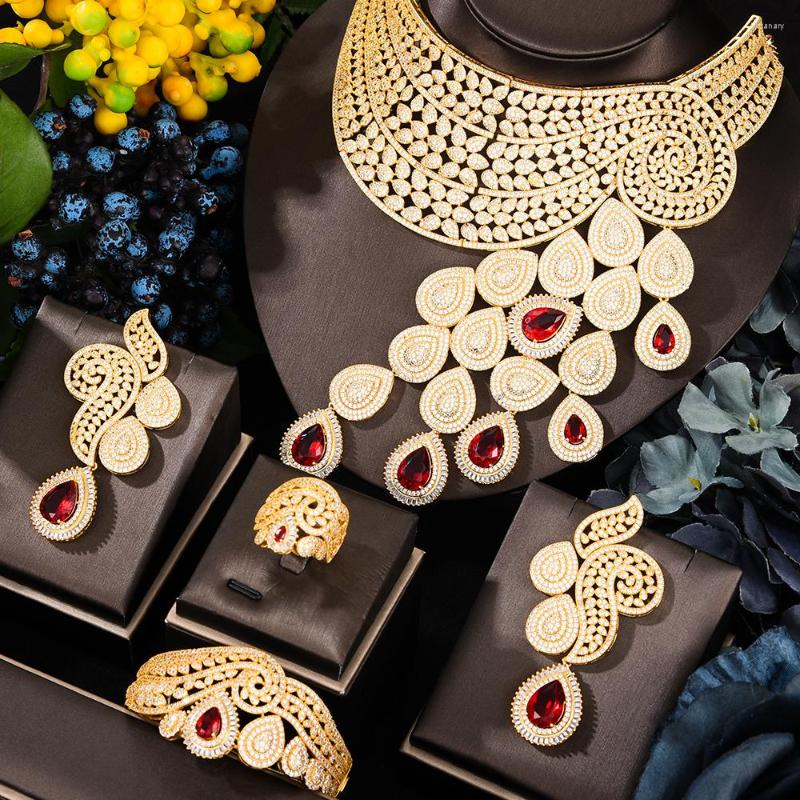 Necklace Earrings Set Brand High Quality Sparkly Luxury Princess Bridal Big Bangle Ring Jewelry Brides Wedding Jewellery, Picture shown
Necklace Earrings Set Brand High Quality Sparkly Luxury Princess Bridal Big Bangle Ring Jewelry Brides Wedding Jewellery, Picture shown