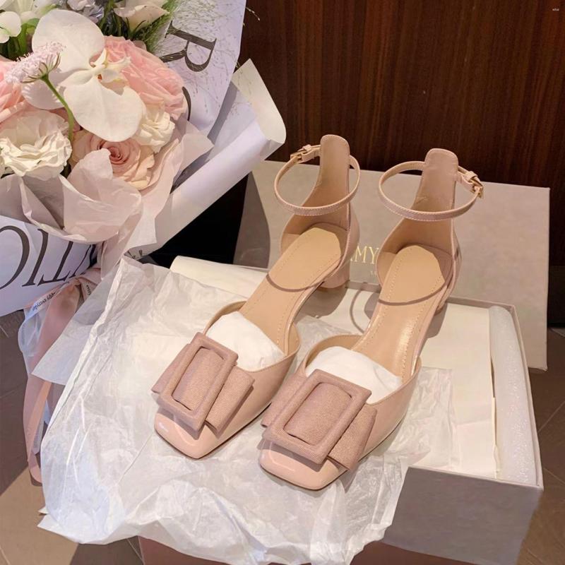 Sandals Women's Mid Heel Summer Square Toe High Heels Shallow Mouth Thick Ladies Shoes For Women, Pink
Sandals Women's Mid Heel Summer Square Toe High Heels Shallow Mouth Thick Ladies Shoes For Women, Pink