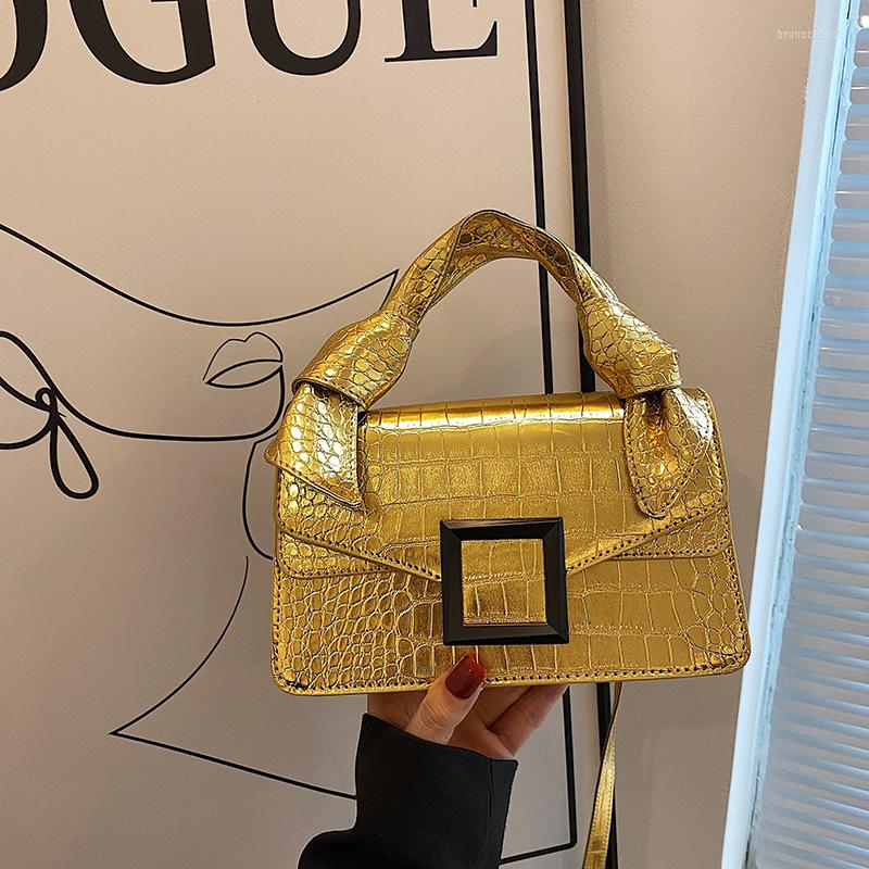 Evening Bags Crocodile Stripe Shoulder Bag For Women Brand Designer Pu Leather Casual Crossbody Lady Fashion Handbag Small Square, Silver
Evening Bags Crocodile Stripe Shoulder Bag For Women Brand Designer Pu Leather Casual Crossbody Lady Fashion Handbag Small Square, Silver