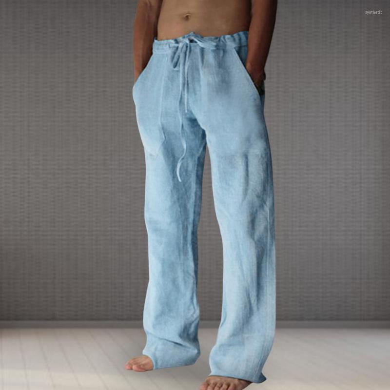 Men's Pants Men Summer Straight Elastic Waist Male Solid Color Drawstring Loose Trousers Breathable Pockets, Black
Men's Pants Men Summer Straight Elastic Waist Male Solid Color Drawstring Loose Trousers Breathable Pockets, Black