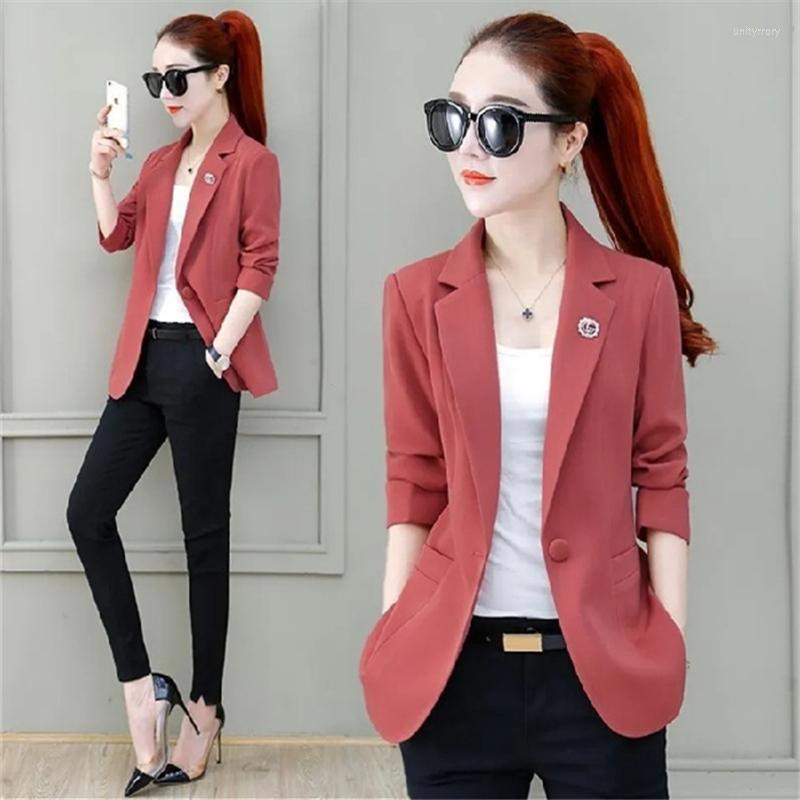 Women's Suits 2023 Spring Fashion Short Suit Collar Long Sleeve Thin Solid Color Temperament High End Coat Women's Trend H433, Black
Women's Suits 2023 Spring Fashion Short Suit Collar Long Sleeve Thin Solid Color Temperament High End Coat Women's Trend H433, Black