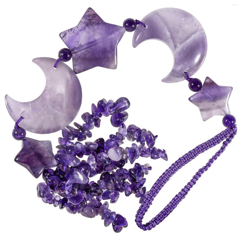 Jewelry Pouches Handmade Crystal Stones Hanging Ornaments Star & Moon Charms Car Ornament For Chakra Yoga Meditaiton Fengshui Window
Jewelry Pouches Handmade Crystal Stones Hanging Ornaments Star & Moon Charms Car Ornament For Chakra Yoga Meditaiton Fengshui Window