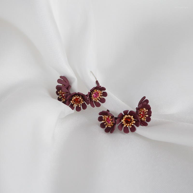 Dangle Earrings Sweet Flowers Petal Hoop For Women Metal Colorful Crystal Rhinestone Flower Statement Wedding Party Jewelry
Dangle Earrings Sweet Flowers Petal Hoop For Women Metal Colorful Crystal Rhinestone Flower Statement Wedding Party Jewelry