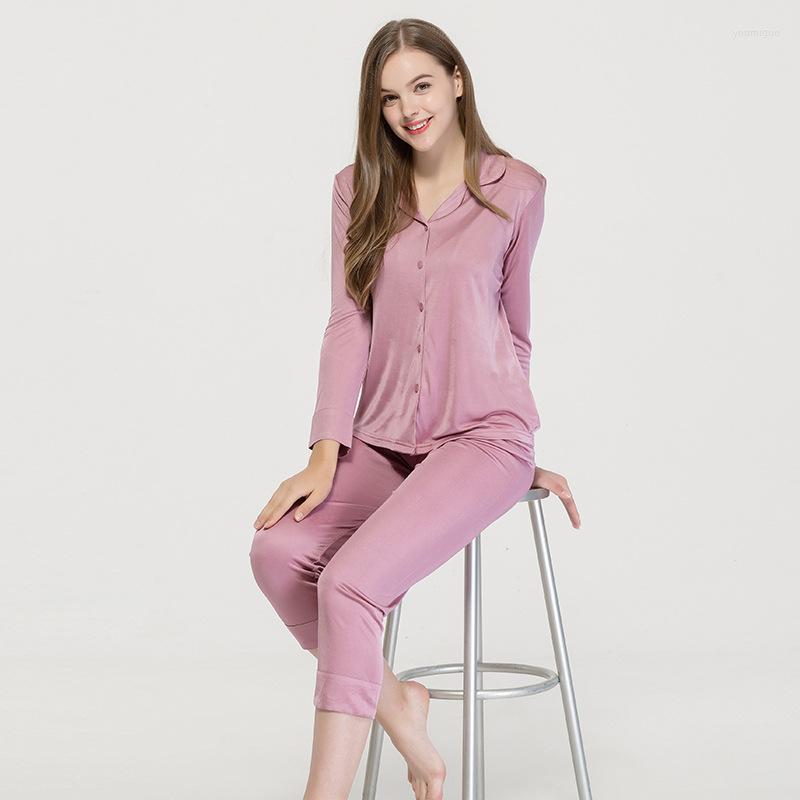 Women's Sleepwear 2pcs/set Autumn Pure Silk Pajamas Women's Thin Long Sleeve Loose Mulberry Knitting Two Piece Home Clothes 9090, Navy blue
Women's Sleepwear 2pcs/set Autumn Pure Silk Pajamas Women's Thin Long Sleeve Loose Mulberry Knitting Two Piece Home Clothes 9090, Navy blue