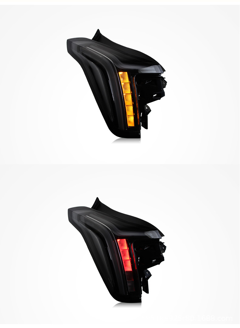 LED Taillights for Cadillac CT5 Upgrade LED Smoked Running Light Brake Running Streamer Turn Signal Taillight Assembly