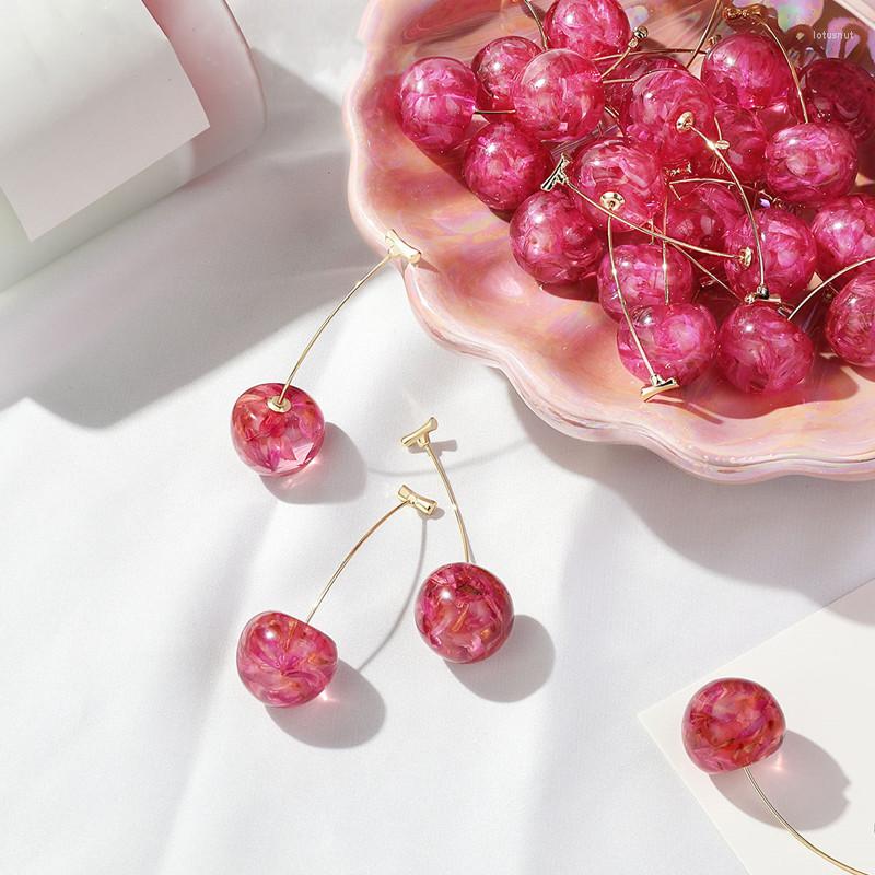 Dangle Earrings 2023 Arrival Resin Fashion Korean Trendy Sweet Youth Girl Student Fruit Red Cherry Fresh Simple Cute Women
Dangle Earrings 2023 Arrival Resin Fashion Korean Trendy Sweet Youth Girl Student Fruit Red Cherry Fresh Simple Cute Women