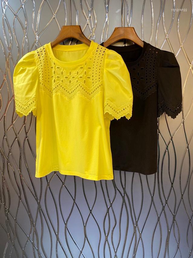 Women' Blouses 2023 Women Fashion Bubble Short Sleeves Sexy Hollow Embroidered Slim Top Shirt 0223
Women' Blouses 2023 Women Fashion Bubble Short Sleeves Sexy Hollow Embroidered Slim Top Shirt 0223