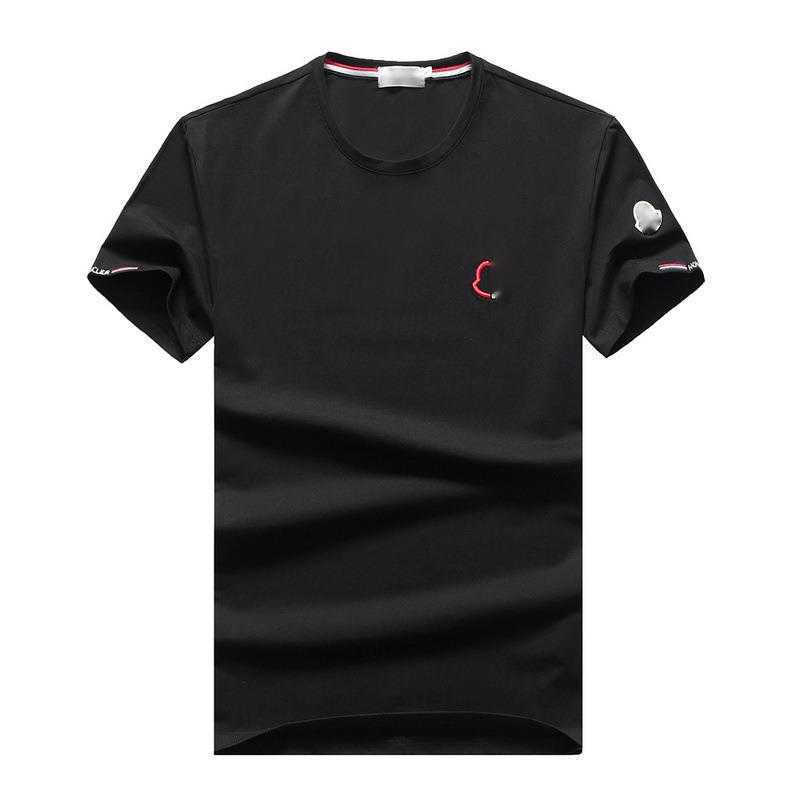 Men's T-shirt designer T-shirt high quality mercerized cotton material small round neck men loose brand short sleeve, White
Men's T-shirt designer T-shirt high quality mercerized cotton material small round neck men loose brand short sleeve, White