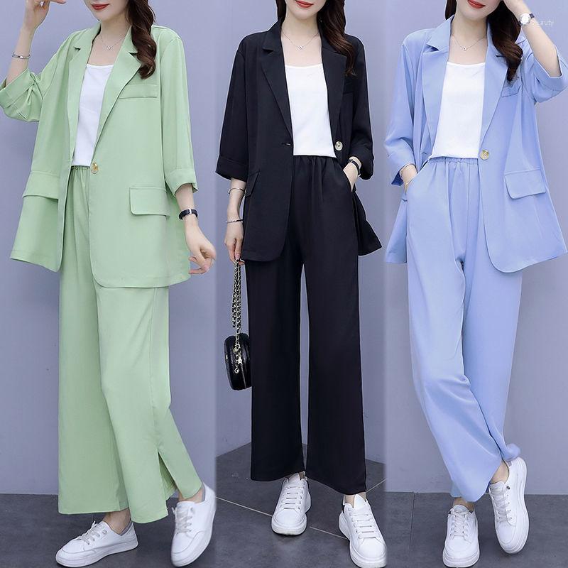 Women's Two Piece Pants Women's 2023 Autumn Casual Thin Suit Jacket Matching Set Korean Elegant Loose Blazers Female Chic Clothing, Only vest
Women's Two Piece Pants Women's 2023 Autumn Casual Thin Suit Jacket Matching Set Korean Elegant Loose Blazers Female Chic Clothing, Only vest