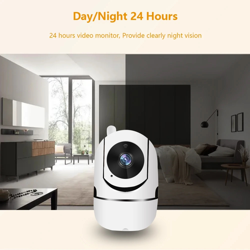 1080P Wireless IP Camera Wifi 360 CCTV Camera Mini Pet Video Surveillance Camera With Wifi Baby Monitor 2MP Smart Home