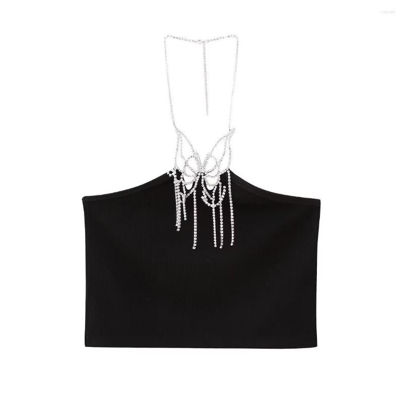 Women' Tanks Women' 2023 Summer Fashion Jewelry Animal Decoration Seamless Fabric Top Retro Casual And Unique Female Short, Black
Women' Tanks Women' 2023 Summer Fashion Jewelry Animal Decoration Seamless Fabric Top Retro Casual And Unique Female Short, Black