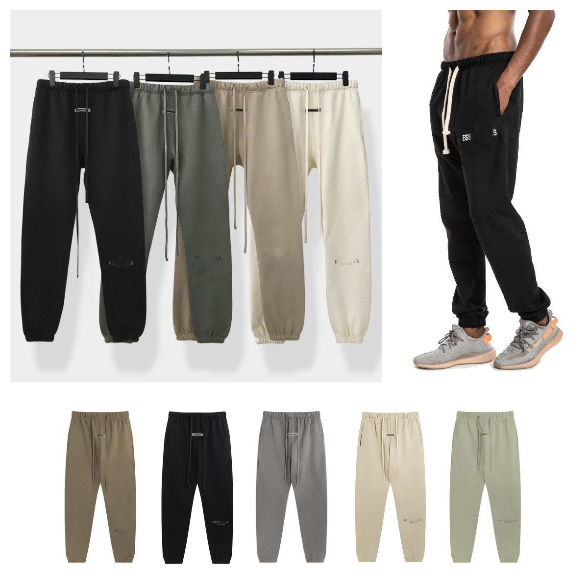 Mens Pants Designer Sweatpants Fashion essentail Print Sport Pant High Street essen Joggers womens essent sweatpant trouser sweatpants Hip Hop essen Streetwear
Mens Pants Designer Sweatpants Fashion essentail Print Sport Pant High Street essen Joggers womens essent sweatpant trouser sweatpants Hip Hop essen Streetwear